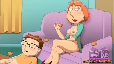 Lois Griffin sucking and fucking Steve Smith