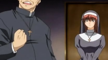 Sexy nun fucked by a priest