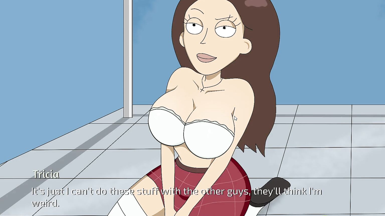 Rick and morty a way back home tricia