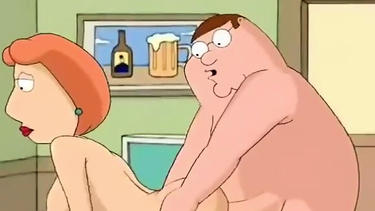 Peter and Lois having sex at the office