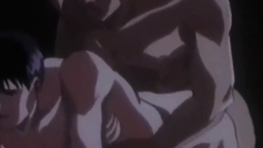 Bareback mounting from Legend of the Blue Wolves OVA